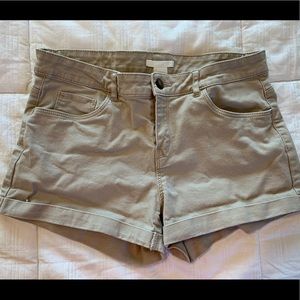 H&M khaki shorts